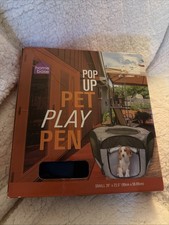 Home Base / Pop Up Pet Play Pen / Small 39"x23.5