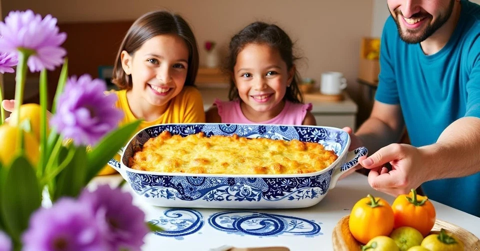 Large Blue Lasagna Pan, Casserole Dish - Image 4 of 4