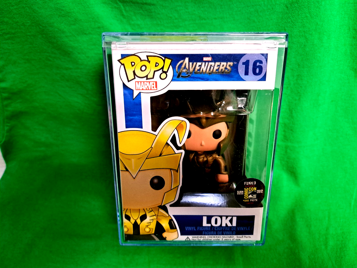 Funko Pop Loki #16 SDCC 2012 1/480 | eBay