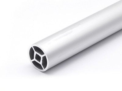 Rohr aus Aluminium D28 - B-Typ Alu Profile Alu Profil Zuschnitt bis 2m