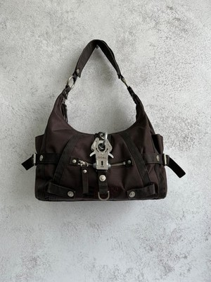 Vintage George Gina & Lucy Popalicious Carabiner Shoulder Bag Multipocket GGL