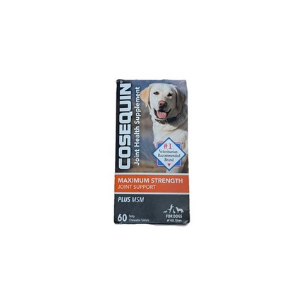 Cosequin Joint Health Supplement for dogs 60 Chewable Tablets Exp: 02/2030