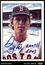 1975 SSPC #421 Bill Lee Red Sox AUTO Signed
