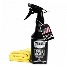 CAR GUYS Interior Car Cleaner for Tough Stains Stain 18 Oz Kit w/ Towel
