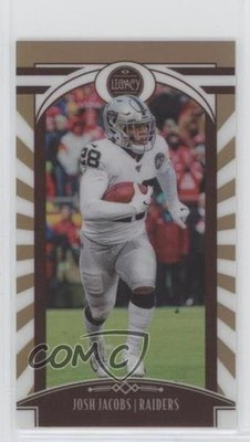 2020 Panini Legacy Premium Edition Mini Bronze 8/100 Josh Jacobs #43 12hh