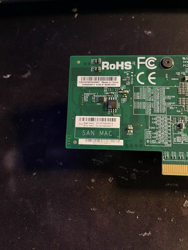 SuperMicro AOC-STG-i4T Quad 10GB RJ45 NIC Network Adapter Card - Intel X557 PCIE - Zdjęcie 3 z 5