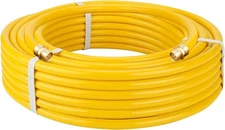 CSST 1/2'' Gas Line Hose,40FT Corrugated Stainless Steel Tubing Pipe, 1/2in N...