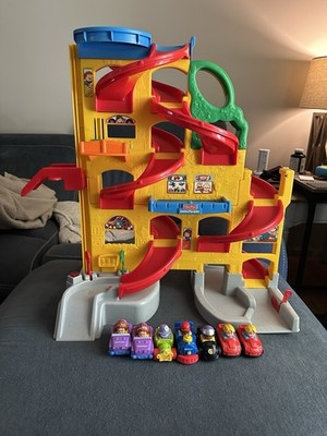 Little People Wheelies Stand and Play Rampway Toy Fisher Price