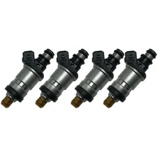 Set of 4 Fuel Injectors for OBD0 1985-1991 Acura Honda 1.6L 1.8L 2.0L 2.1L I4