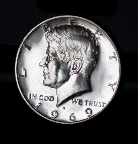 1969-S 40% Silver Kennedy Proof Half Dollar