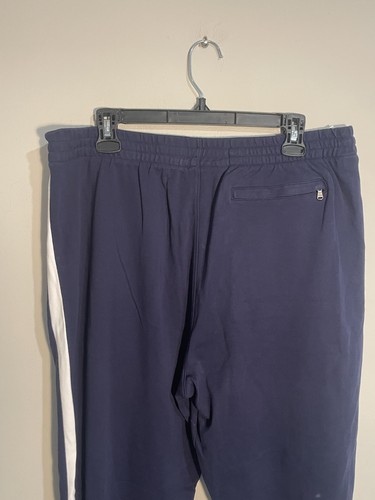 Polo Ralph Lauren 2 Pc Mens Track Suit Navy - Full Zip L - Joggers XL Big Pony - Picture 14 of 21