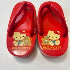 [Showa 1976,1986] Hello KittyChildrens Geta S...