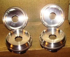 Axis Wheels Polished Custom Wheel Center Caps Set Of 4