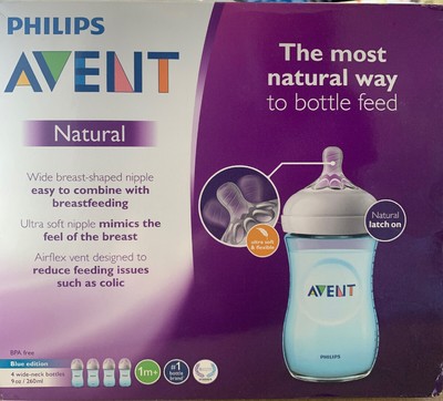 philips avent natural baby bottle with seahorse design