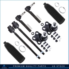 Fit For 1997-2003 Chevrolet Malibu 8Pieces Front Tie Rod End Link Ball Joint Kit