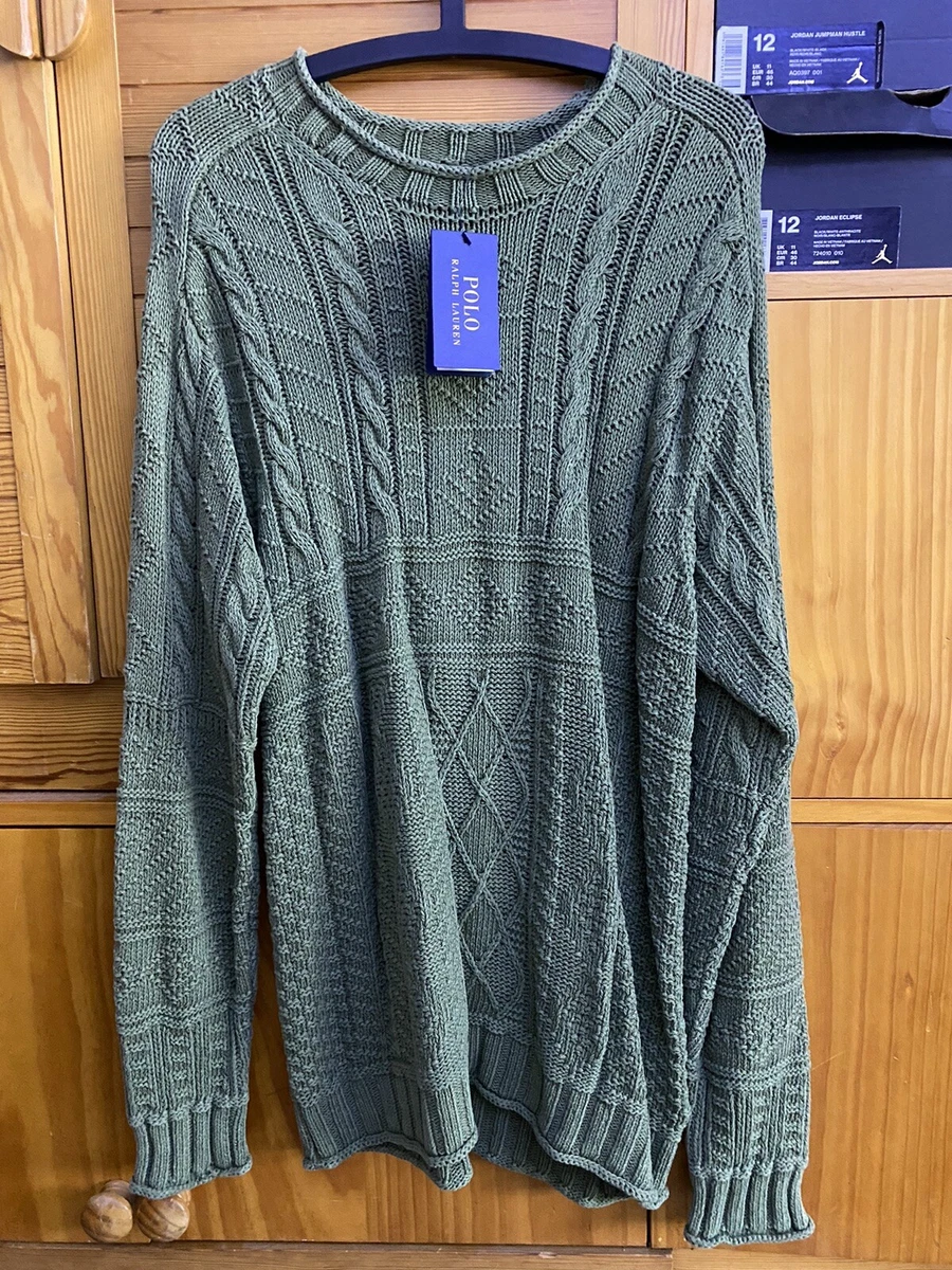 Green ralph sales lauren jumper