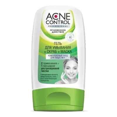 Acne Control Waschgel Peeling Gesichtsmaske Gesichtspflege Gesichtsreinigung