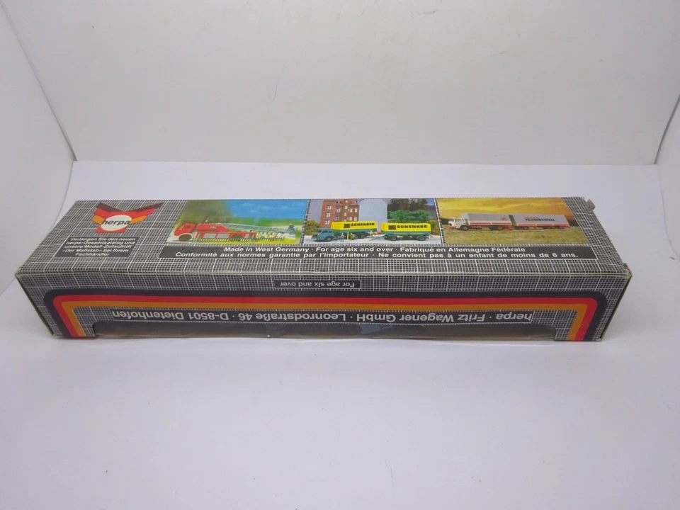 Herpa: MB Rimorchio Piattaforma "Linde" Con Casse Di Bottiglie Sciolte (GK16) - Immagine 2 di 2