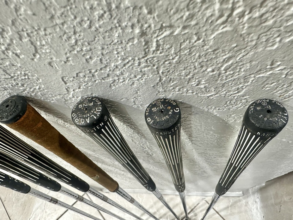 Ping ISI-K Black Dot Iron Right Hand Set 3-9 JZ Steel Shafts With