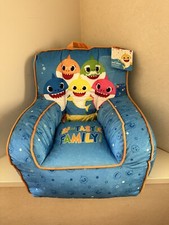 Nickelodeon Pinkfong Baby Shark Divano per Bambini Sacco a Fagioli Sedia