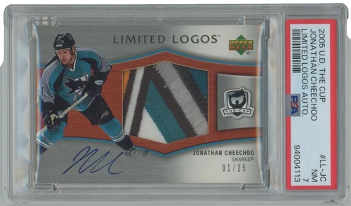 Upper Deck Jonathan Cheechoo Ice Hockey Sports Trading Cards