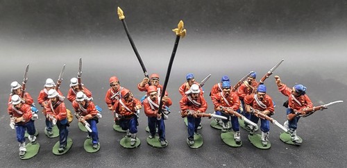 Painted New York Fire Zouaves full set for American Civil War Wargames - Picture 6 of 10