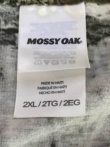 Women’s Mossy Oak Short Sleeve Break Up Infinity Hunting Camo Tee Shirt Sz 2XL - Picture 11 of 12