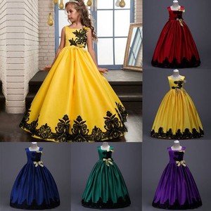 Flower-Girl-Princess-Dress-Kid-Party-Wedding-Pageant-Formal-Tutu-Dresses-Clothes