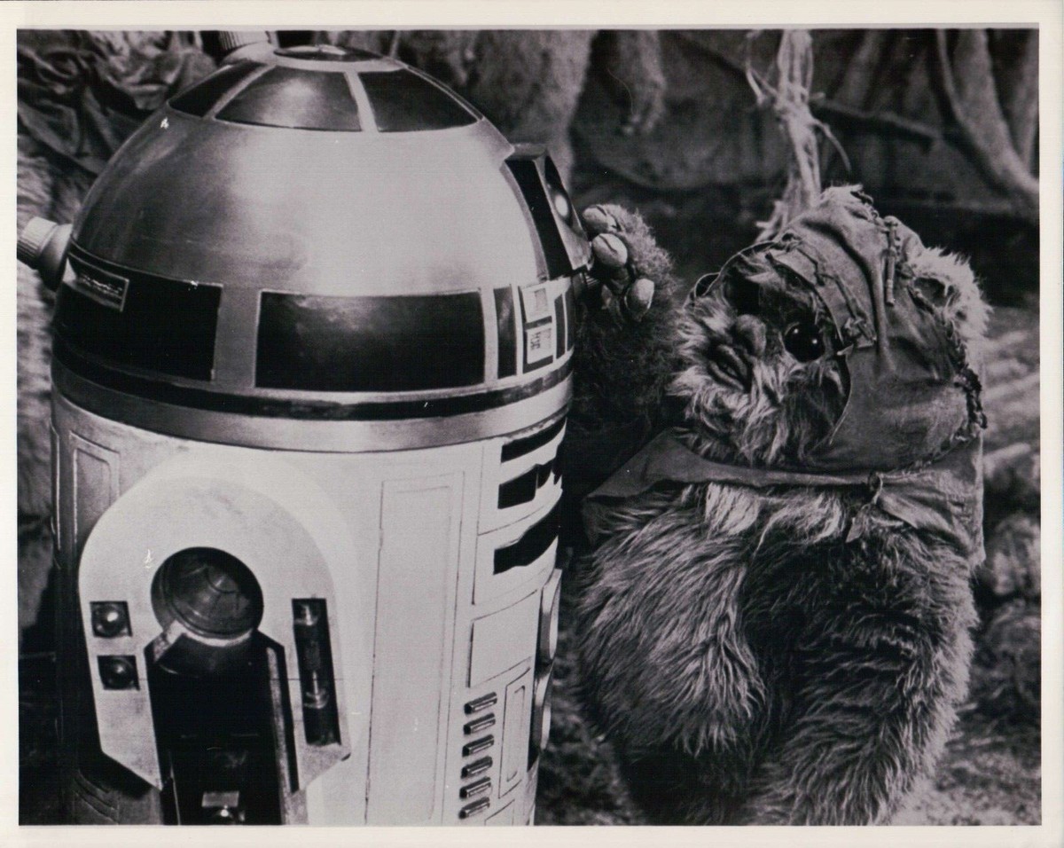 8X10 Photo Return of the Jedi 1983 showing Ewoks & R2D2 | eBay