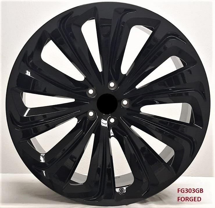 24'' FORGED wheels for BENTLEY BENTAYGA 2017 TO 2022 24x10 5x130 VREDESTEIN TIRE
