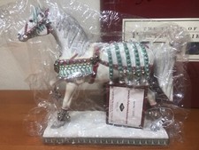 Westland Xmas Pony Silver Bells 12235 Trail of Painted Ponies Horse Figurine N