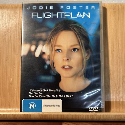 Flight Plan DVD - Jodie Foster (Region 4, 2006) (S7.3)