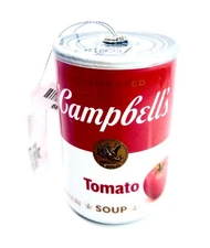 Campbell's Tomato Soup Can Faux Food Christmas Decoupage Ornament 2023