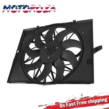 For 2008-2009 2010 BMW 528i 2006 2007-2008 750i Radiator Cooling Fan Assembly
