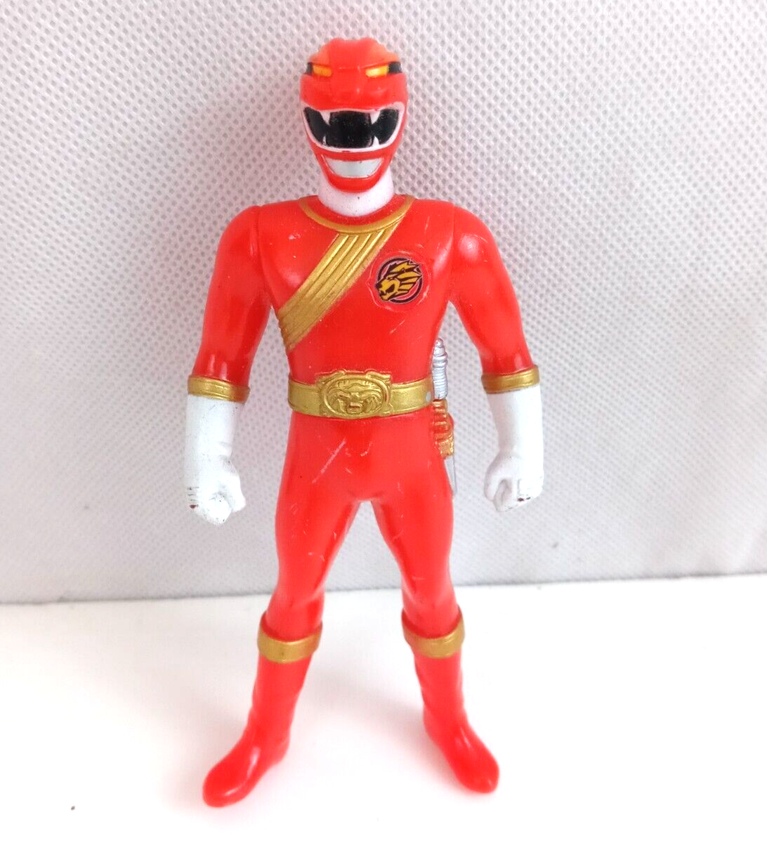 Vintage 2001 Bandai Power Rangers Wild Force Red Ranger 4.75
