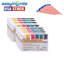 10box/lot Easyinsmile Dental Gutta Percha Points Root Canal Use Taper 02/04/06