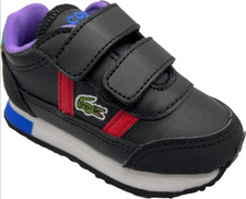 ZAPATOS LACOSTE NEGRO INFANTIL PARTNER 222 2 SUI SYN 744SUI00201B4