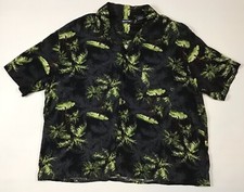 Puritan Tropical Hawaiian Shirt Mens L Large 42/44 Button Up Short Sleeve
