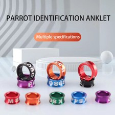 50PCS Split Aluminium Bird Leg Bands Split Aluminium Bands