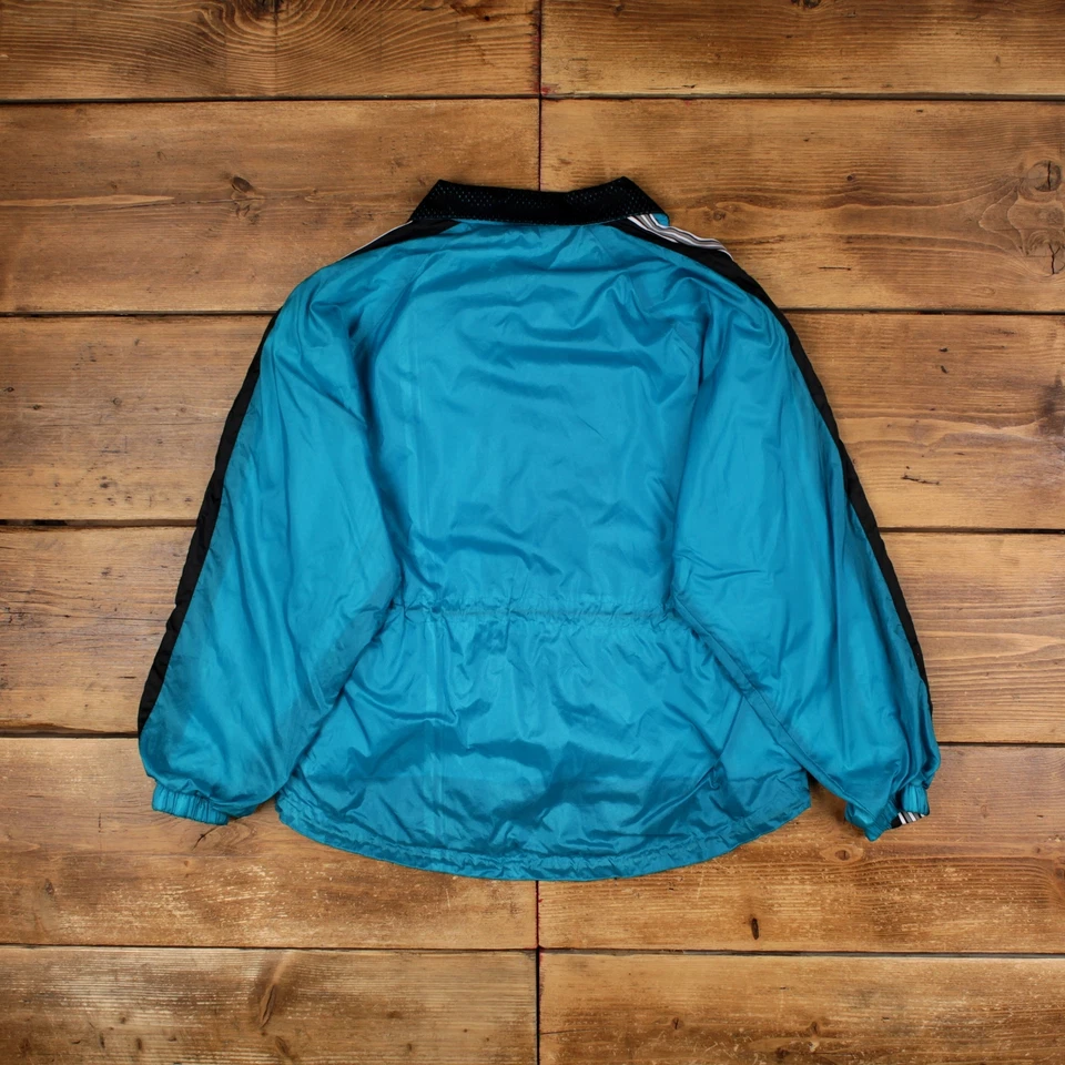 Chaqueta cortavientos Wilson vintage M azul para mujer Foto 2 de 4