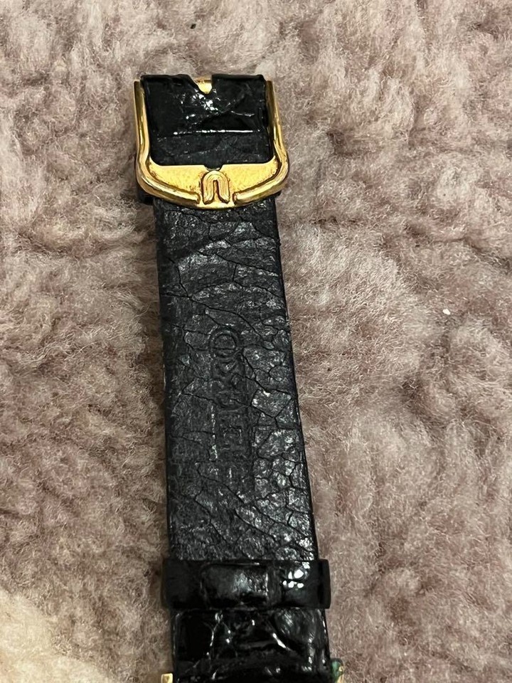 UNIVERSAL GENEVE White 541.313 Stainless Steel Leather Men's Analog eBay