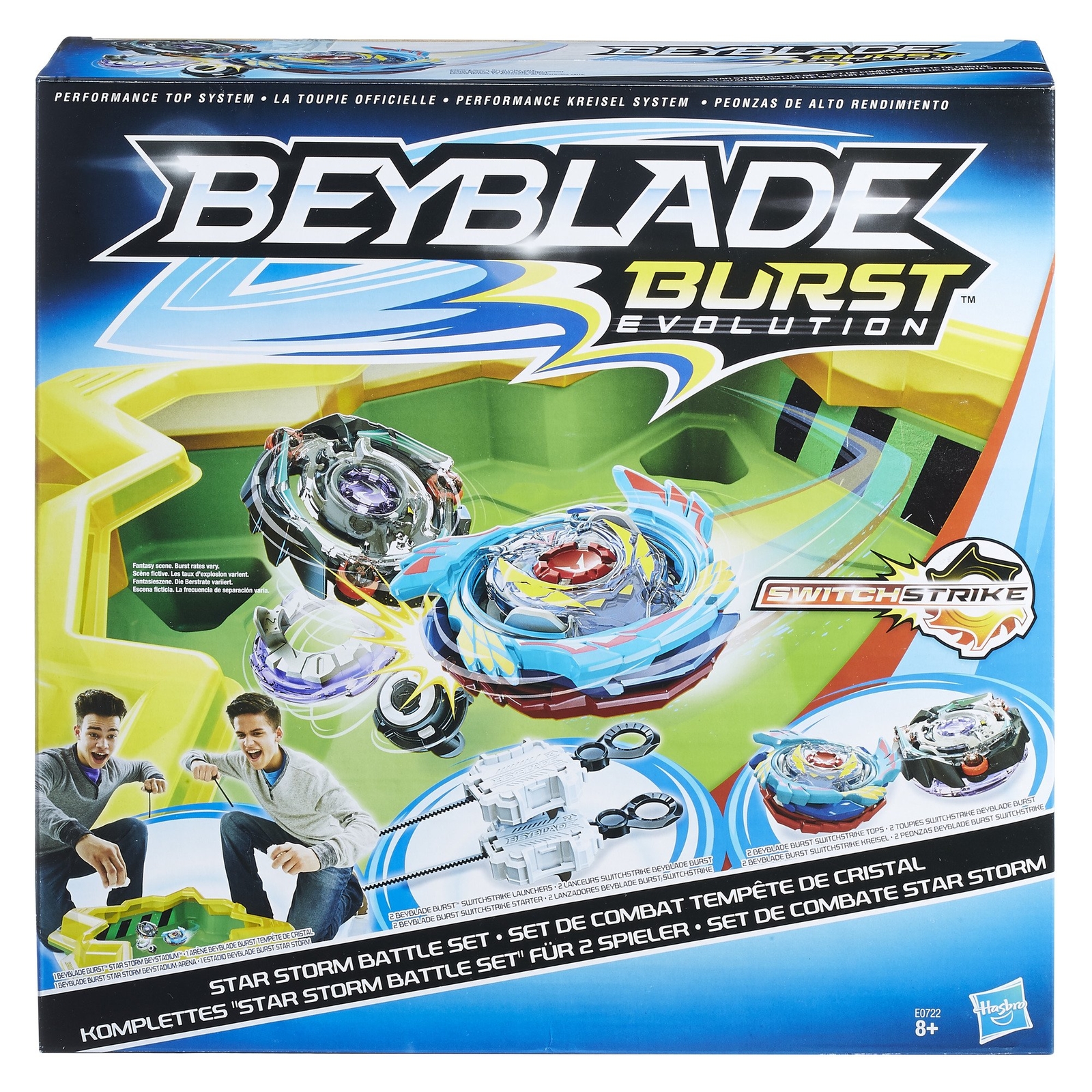 Hasbro Beyblade Burst E0722eu4 Switch Strike Battle Set Kreisel - hasbro beyblade burst e0722eu4 switch strike battle set kreisel kreisel kreisel 666139
