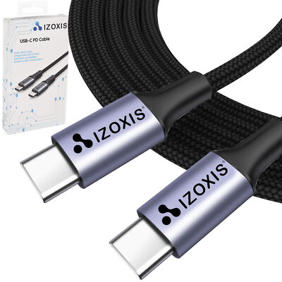 USB C auf USB C  Ladekabel - Schnellladekabel 100W für Samsung XIAOMI Huawei etc