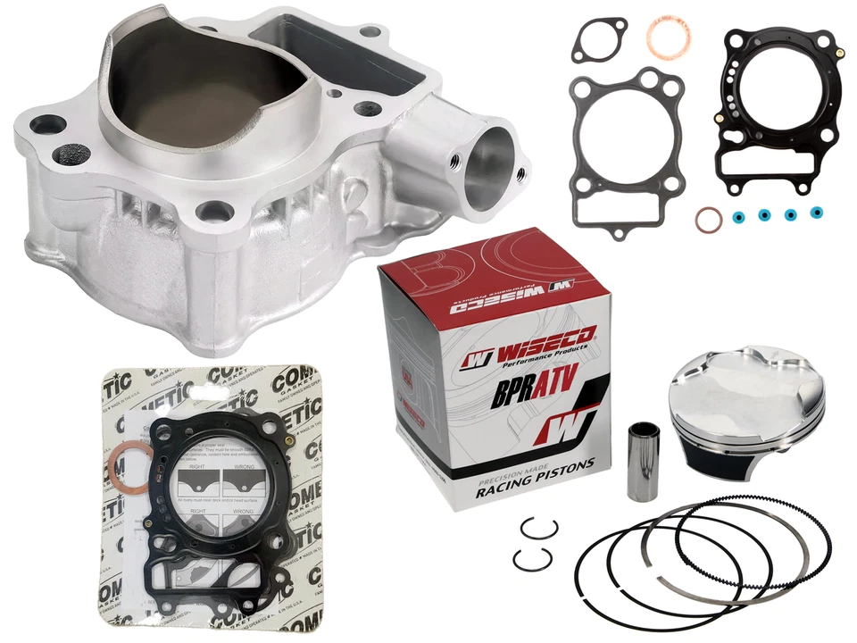 Honda CRF150R CRF 150R Top End Rebuild Kit OEM Stock Bore Cylinder WISECO Piston - Image 2 of 4
