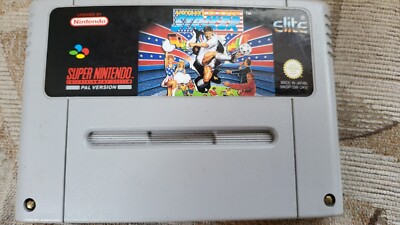 SNES Spiel World Cup Striker nur Cartridge