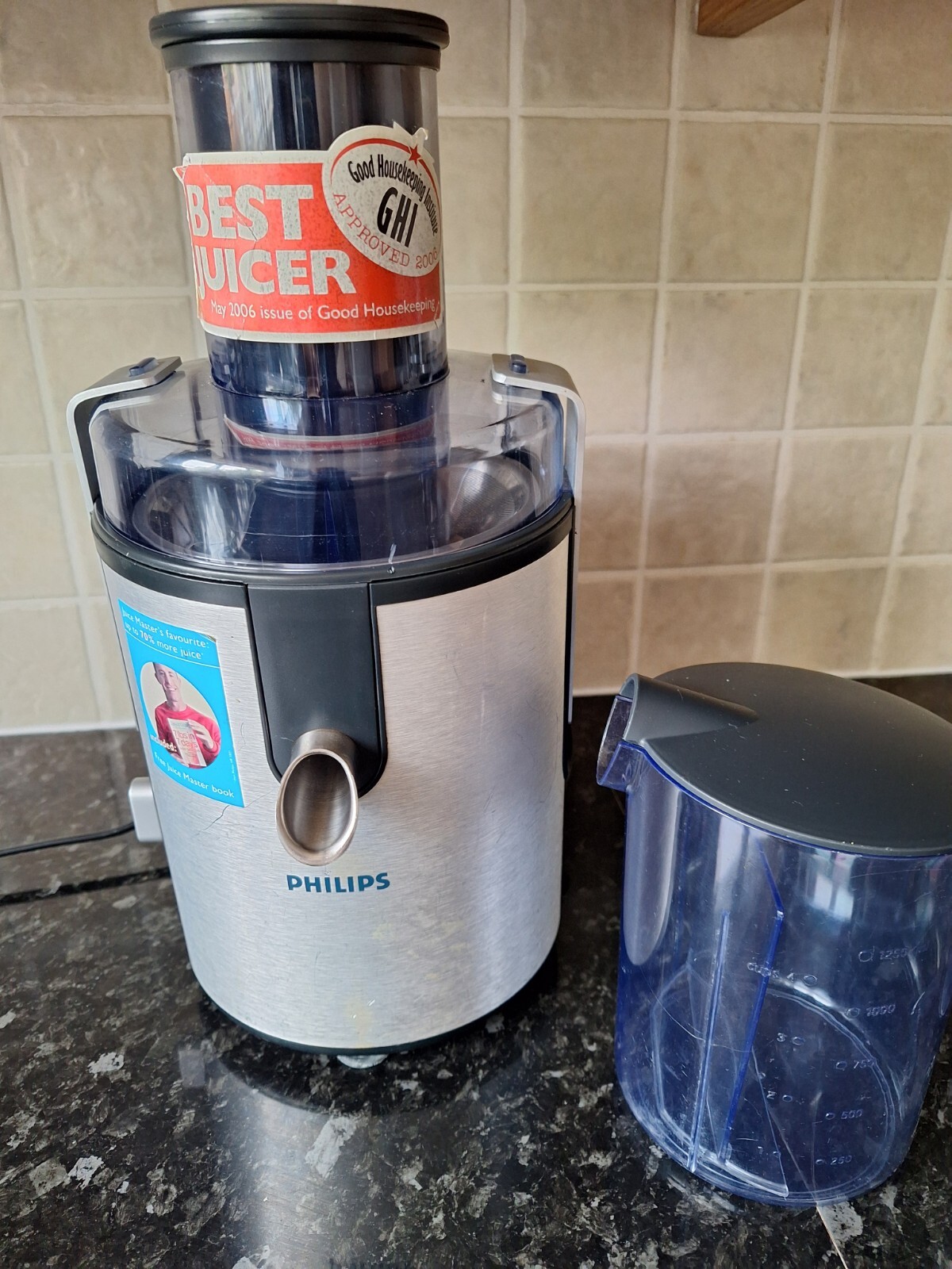 Philips Centrifugal Heavy Juicer hr1861 With Jug Good Condition. Fully