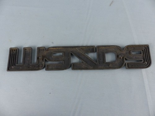 MAZDA sigle emblème monogramme insigne logo badge coffre hayon en plastique - Foto 2 di 2