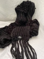 Authentic UGG Black Winter SCARF