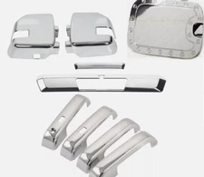 17-24 Ford Super Duty Chrome Mirror+4 Door Handle w/KH+Tailgate Camera+Gas Cover