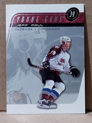 2002-03 Jeff Paul Upper Deck Young Guns Rookie Card #433